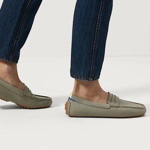 Rothys Driver Martini Green Size 10 Womens RETIRED